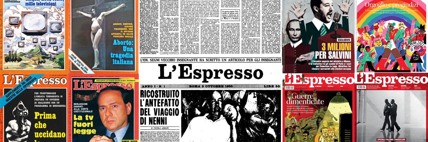L'Espresso's banner