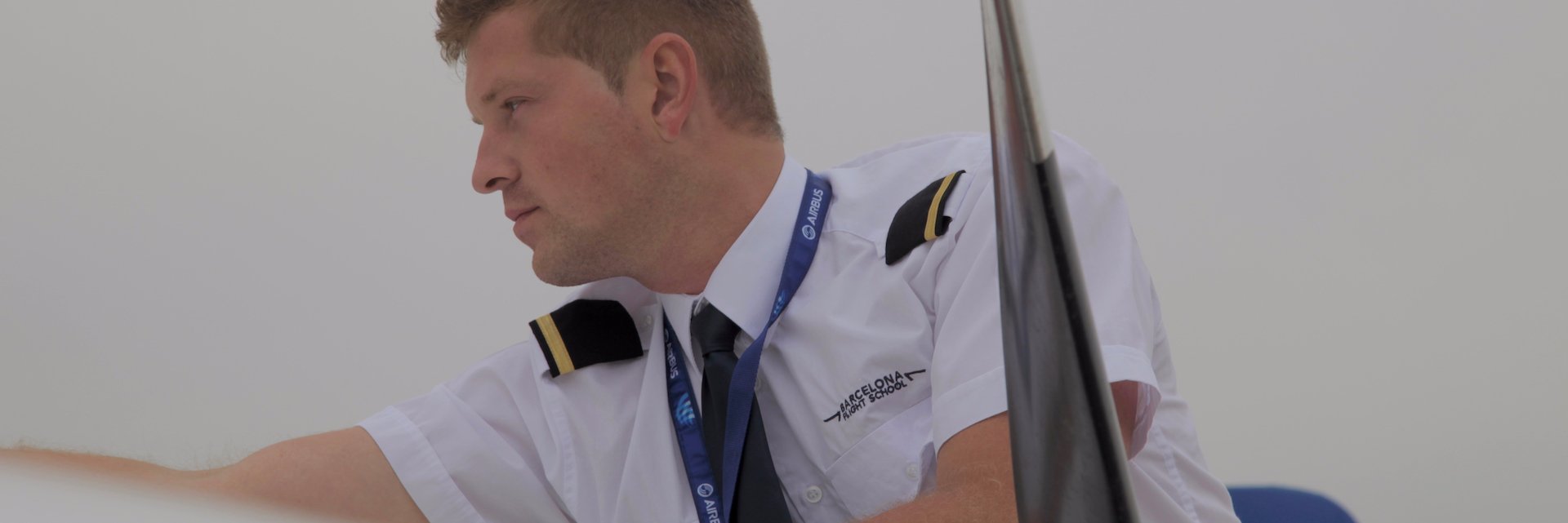 Barcelona Flight School banner