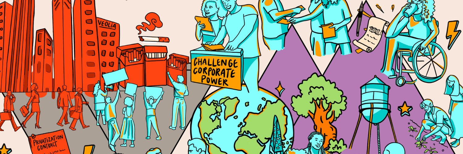 Corporate Accountability's banner