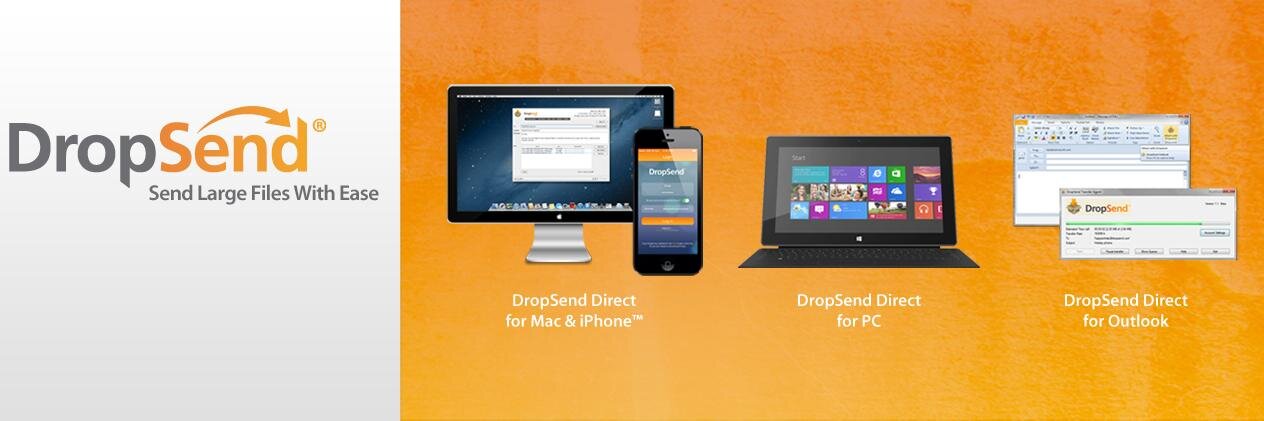 DropSend's profile banner image
