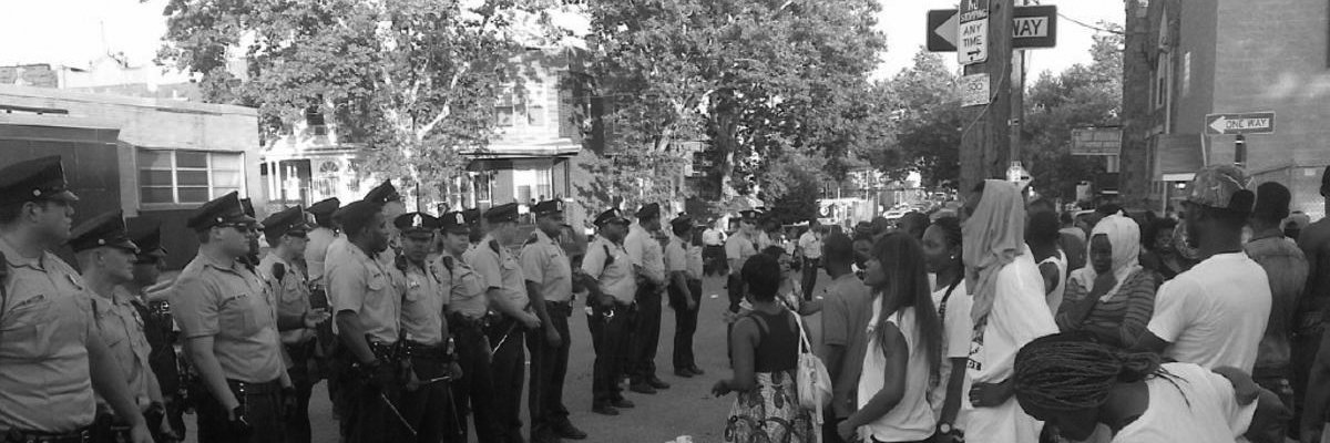 Philly Anti-Repression banner