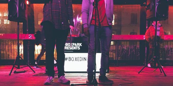 BoxediN @ Boxpark banner
