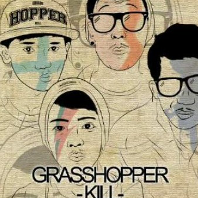 Grasshopper kill banner