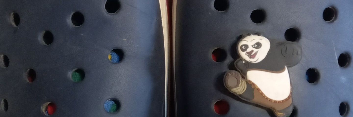 Crocs con 🧦📢✊❤️ banner