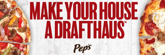 Peps Drafthaus banner