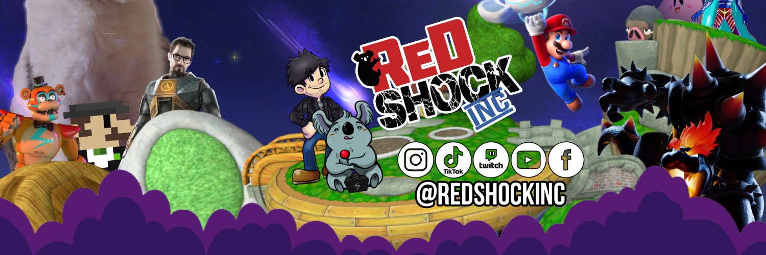 🐨 Mr Red Shock! 🎮 banner