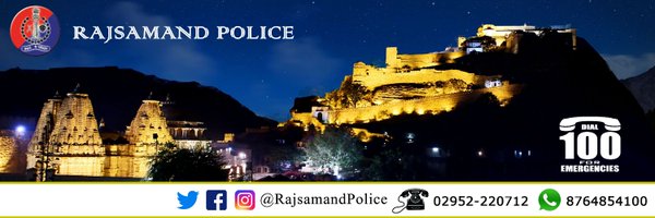 RajsamandPolice Profile Banner