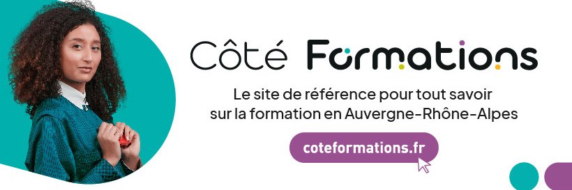 Côté Formations banner