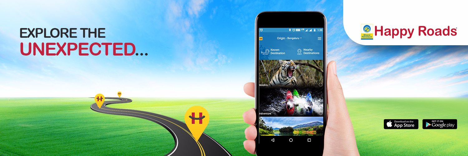 BPCL Happy Roads banner