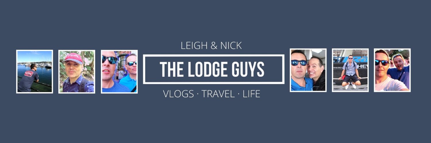 The Lodge Guys 👬 🌈 banner
