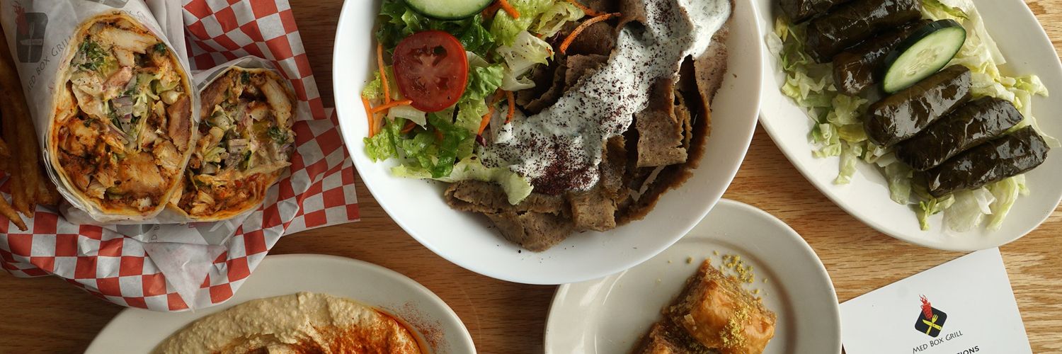 MED BOX GRILL banner