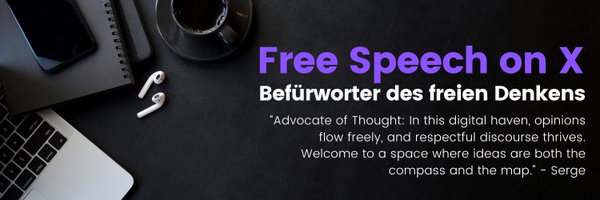 FreeSpeech_on_X Profile Banner