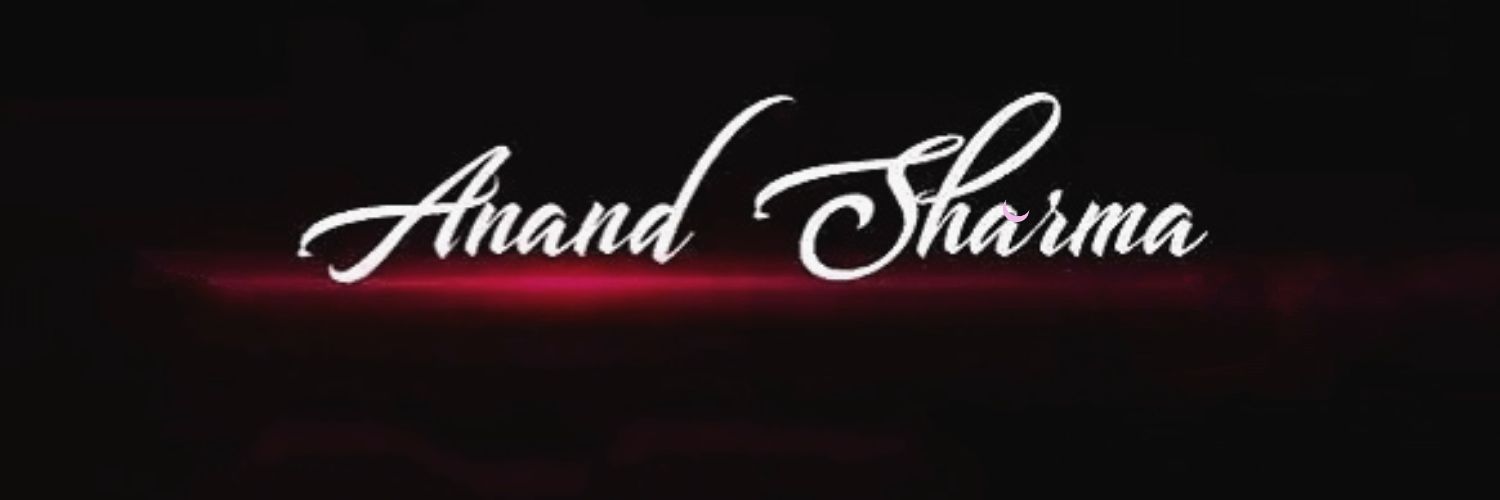 Anand Sharma banner