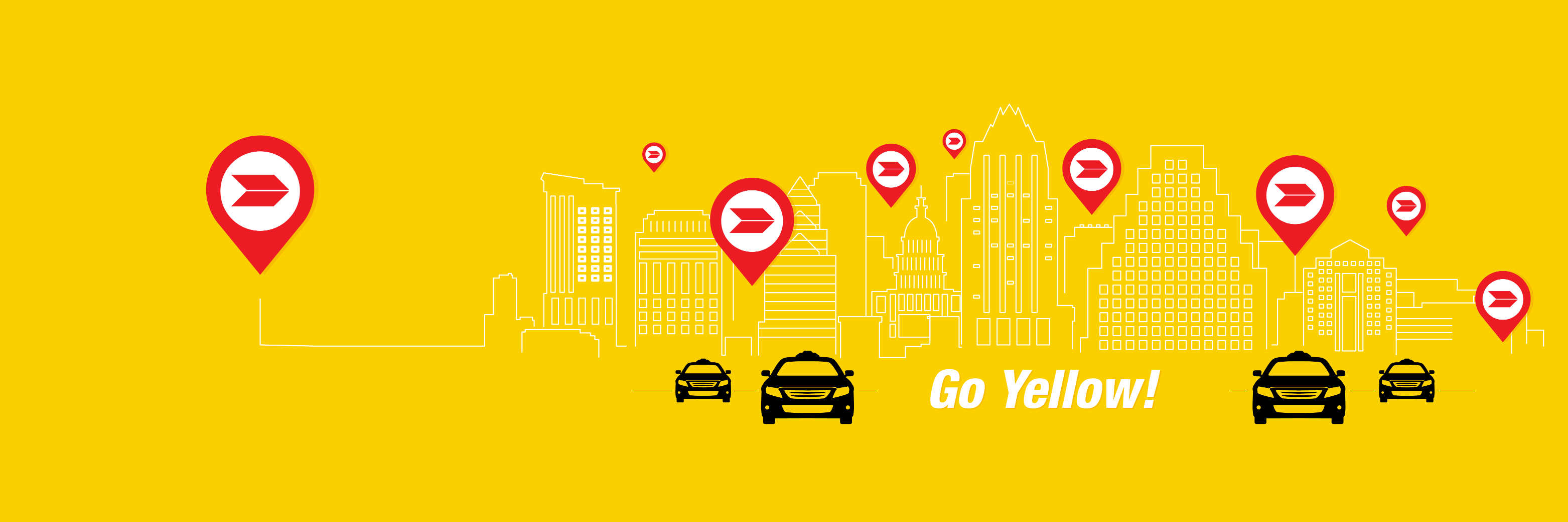 Yellow Cab Austin banner