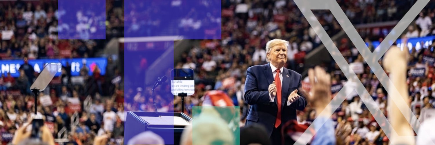 Unofficial Trump on X's banner