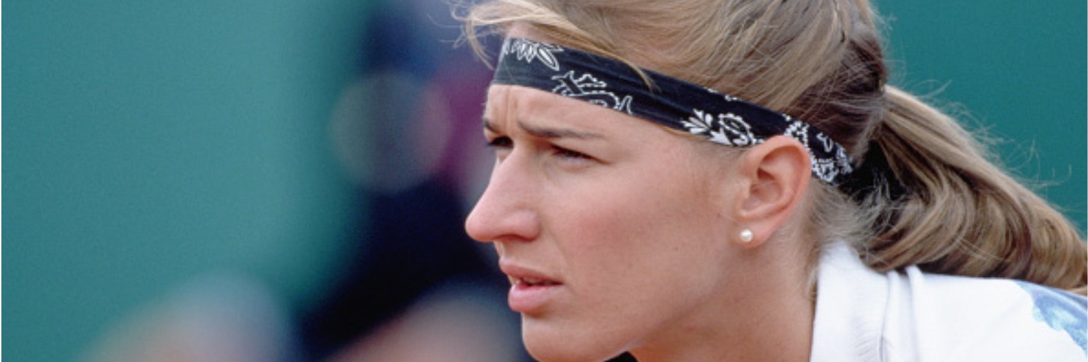 Steffi Graf Tribute banner