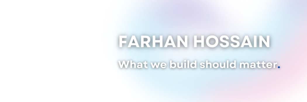 Farhan Hossain banner