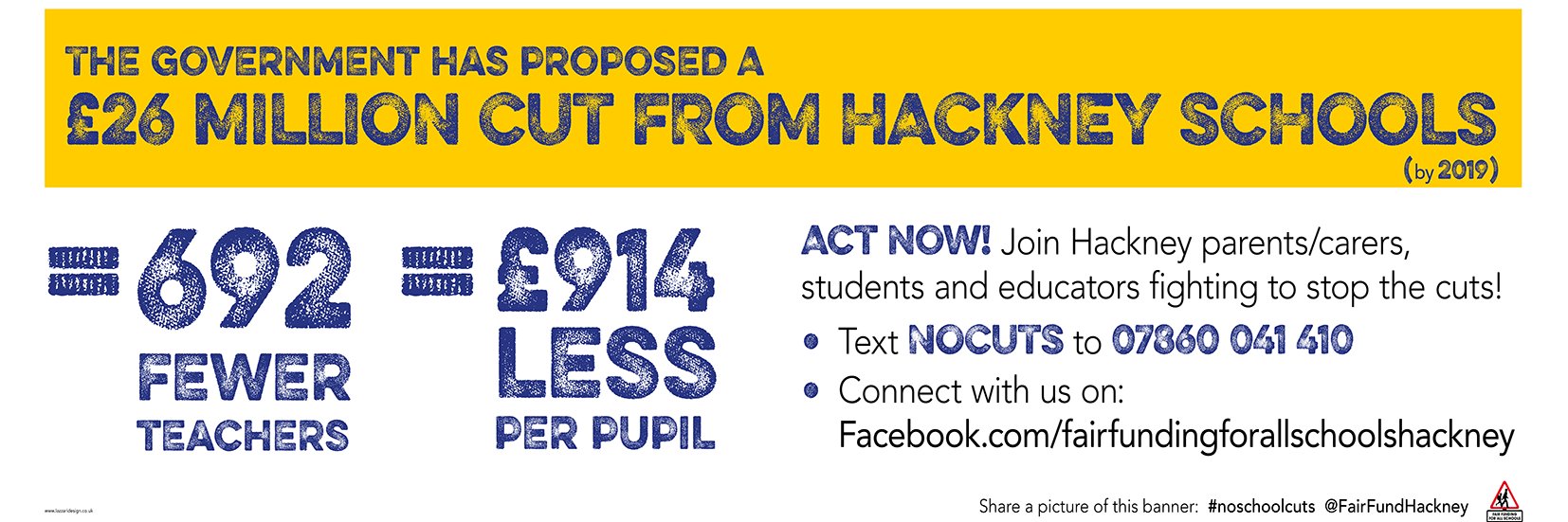 Fair Funding Hackney banner
