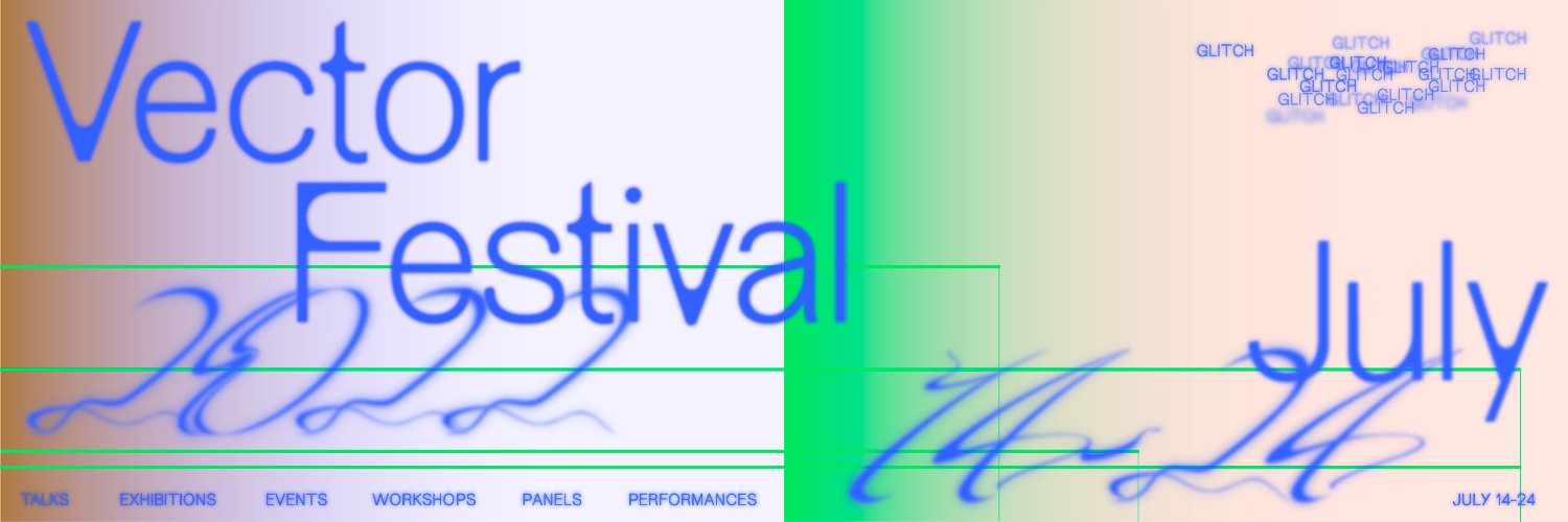 Vector Festival banner