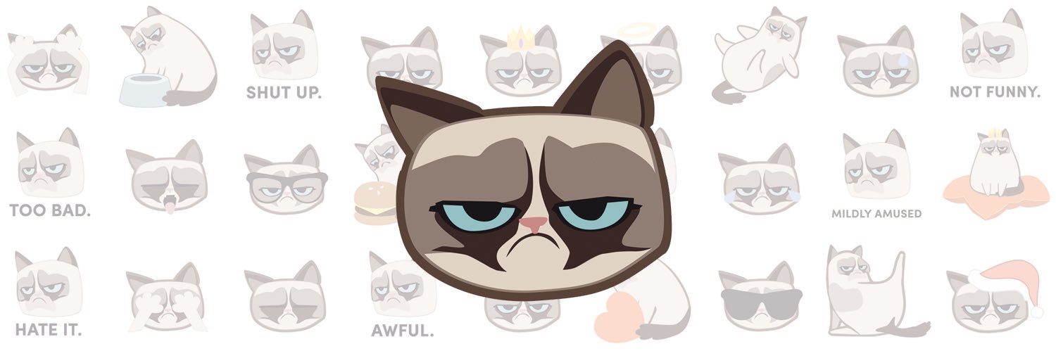 Grumpy Cat's banner
