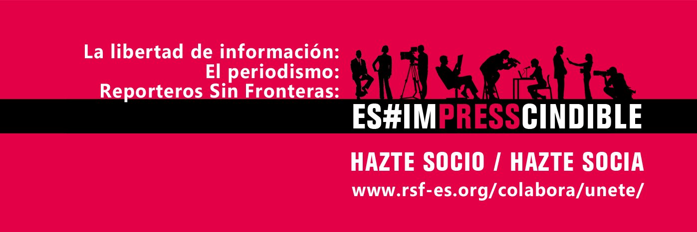 RSF España banner