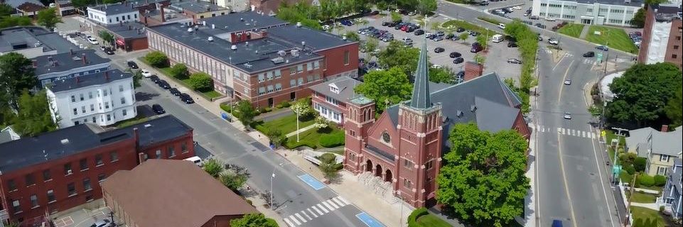 Arlington Catholic High School banner