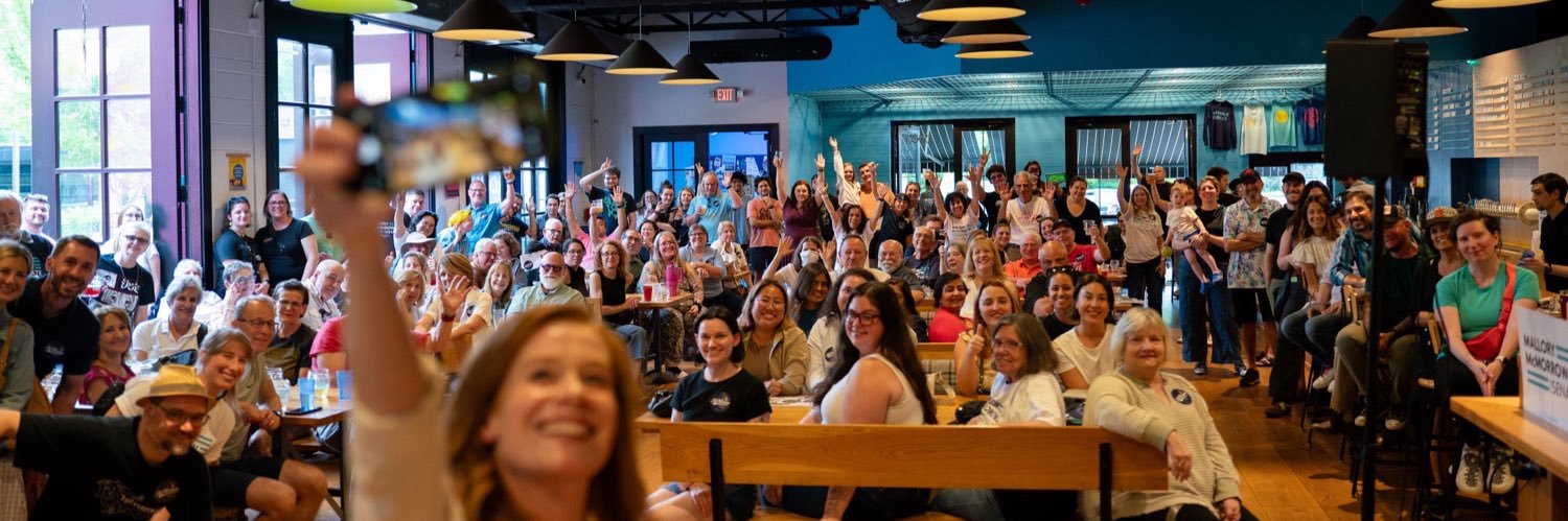 Mallory McMorrow banner