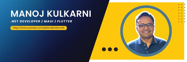 manojkulkarni30 Profile Banner