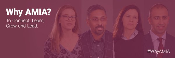 AMIAinformatics Profile Banner