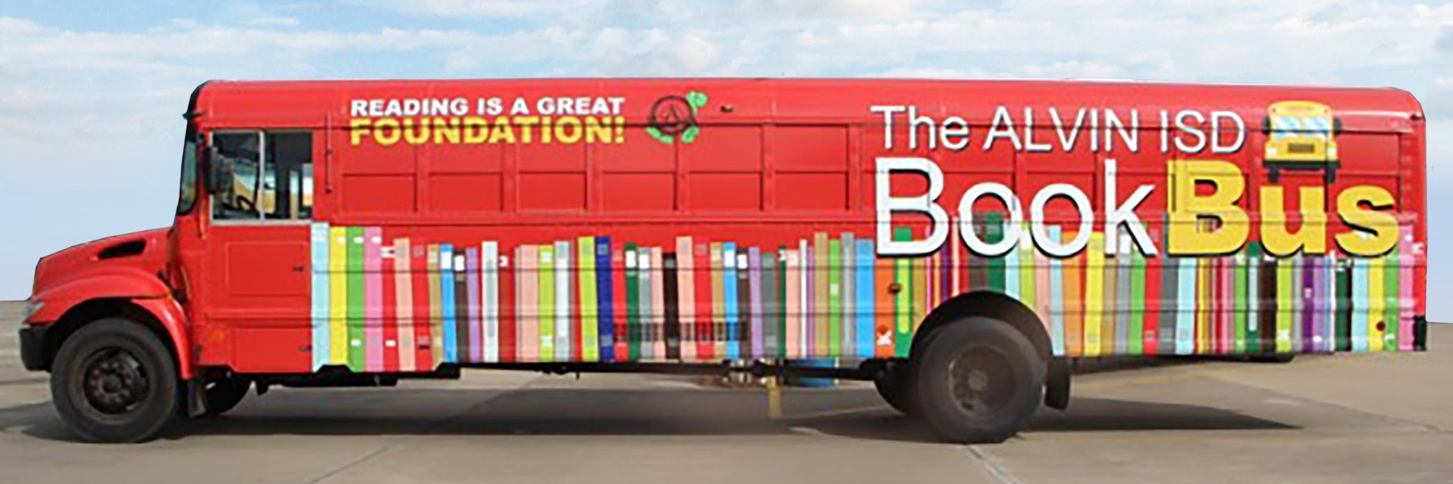 AlvinIsdBookBus banner
