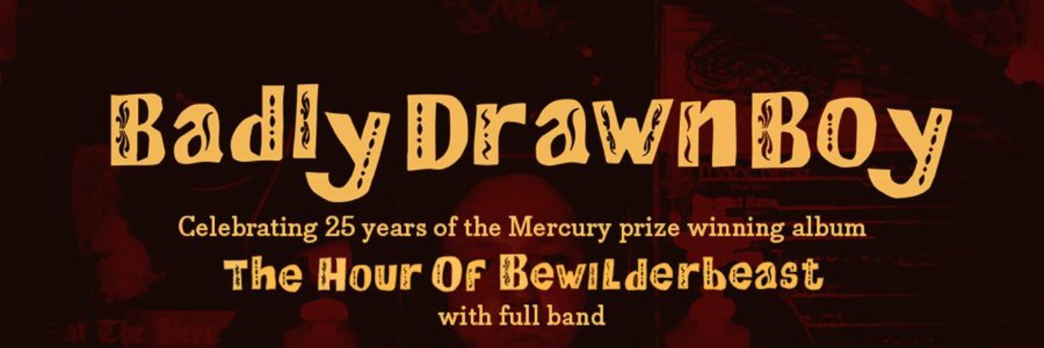 Badly Drawn Boy's banner