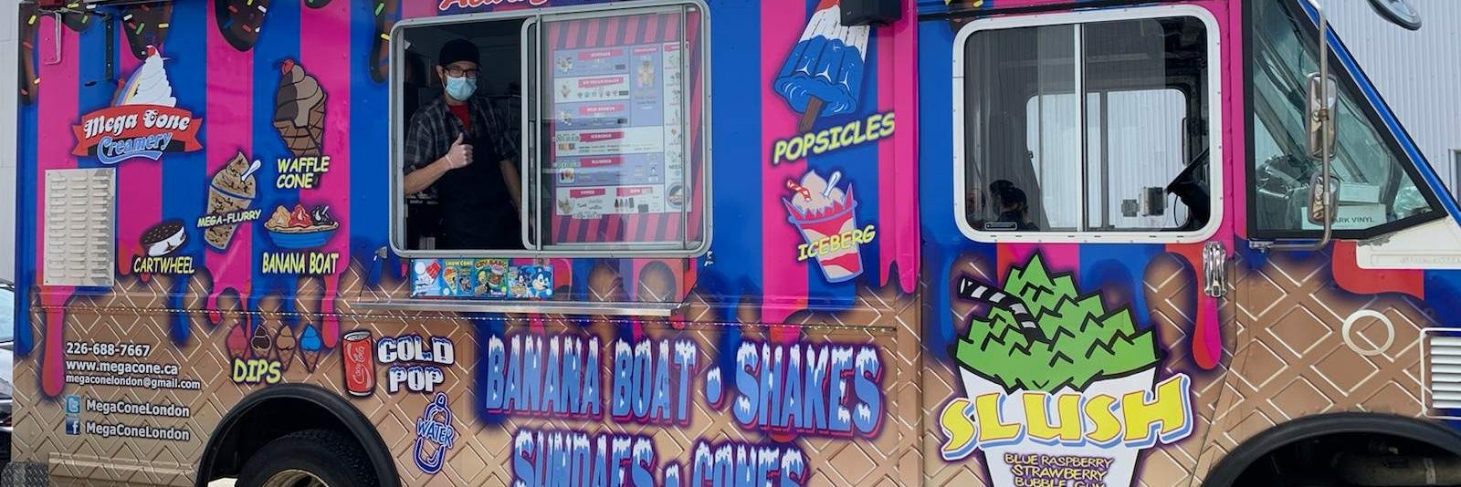 MegaCone London banner