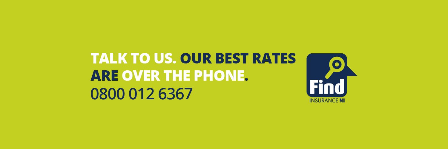 Find Insurance NI banner