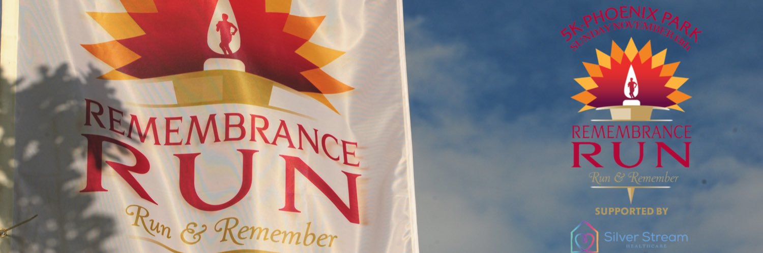 Remembrance Run 5k banner