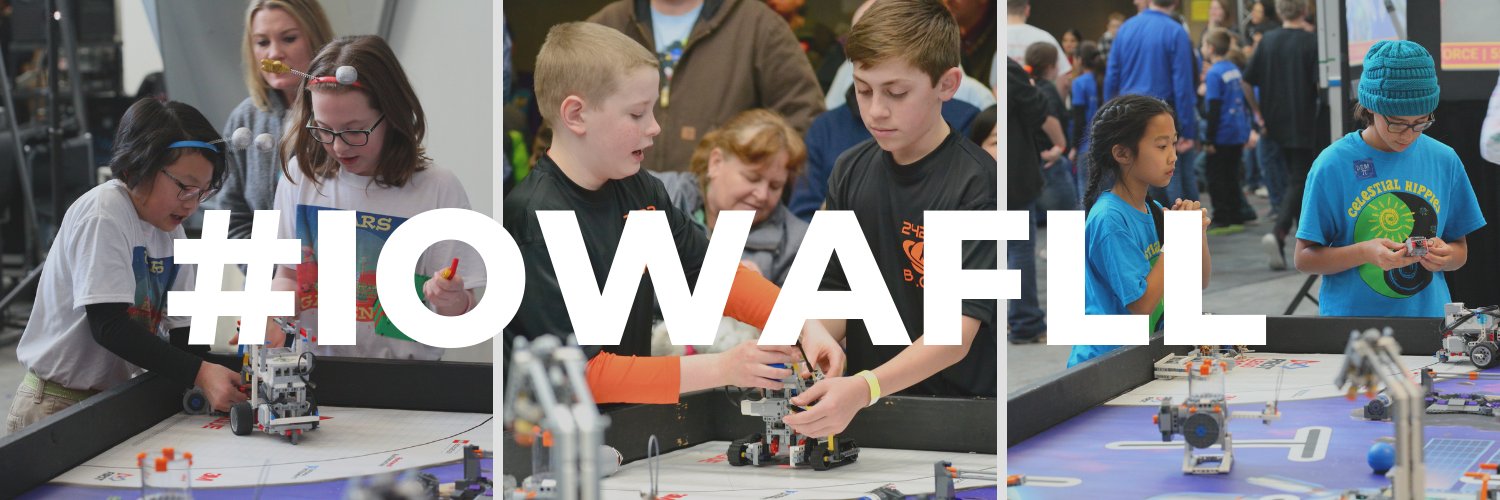 Iowa FIRST LEGO League banner