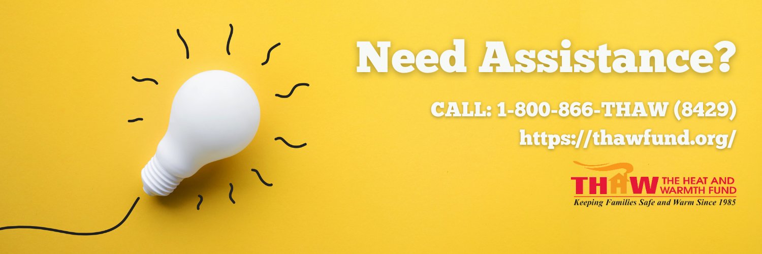 The Heat and Warmth Fund (THAW) banner