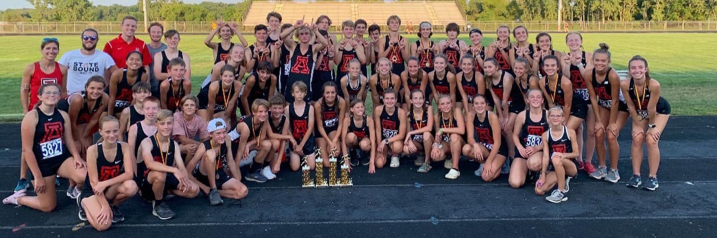 Jonathan Alder Track & Field and XC banner