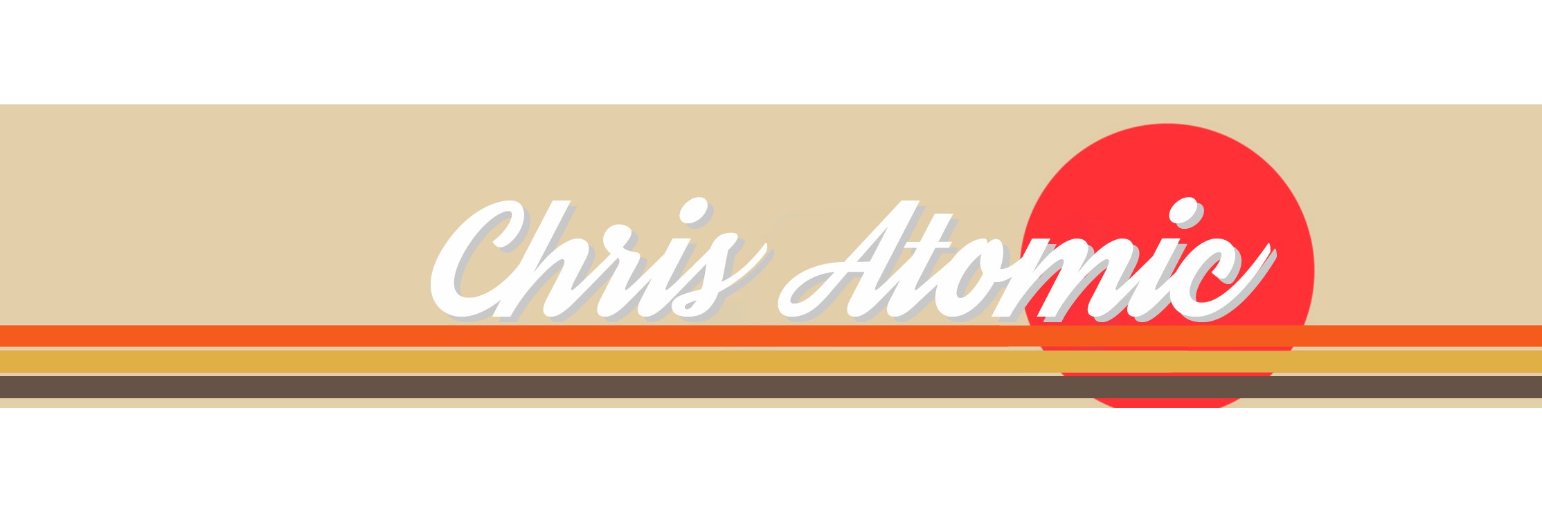 Chris Atomic banner