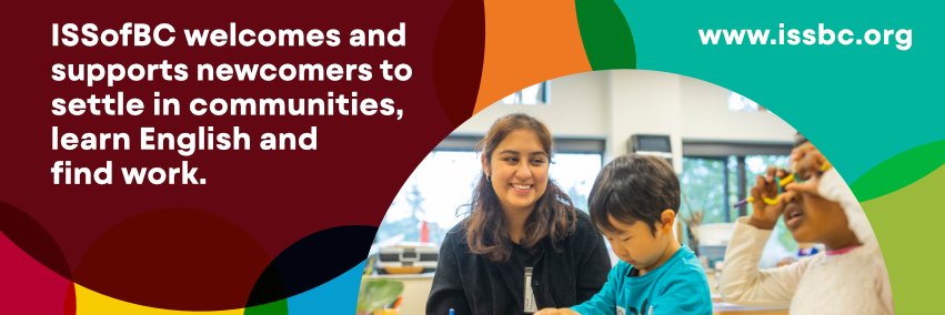 Immigrant Services Society of BC banner