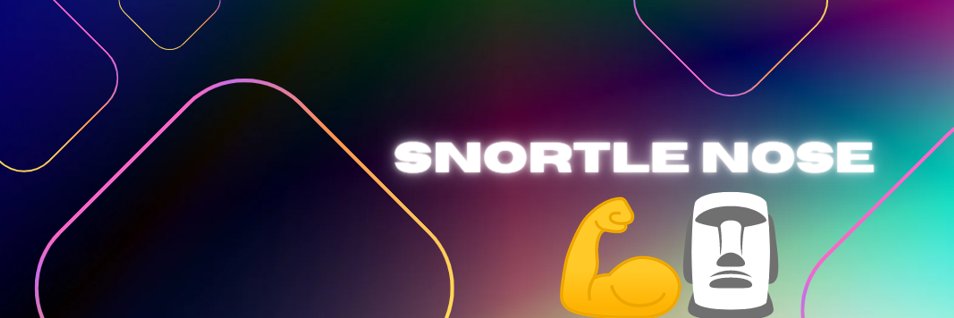 SnortleNose #BLM banner