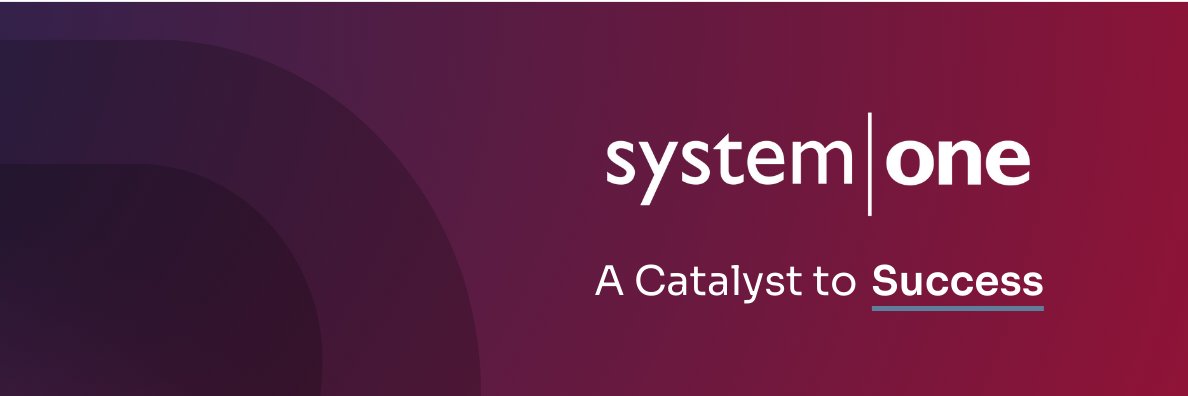 System One banner