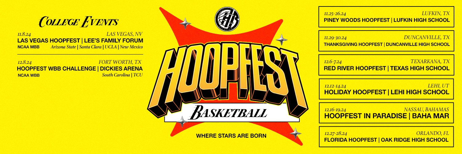 Hoopfest Basketball banner