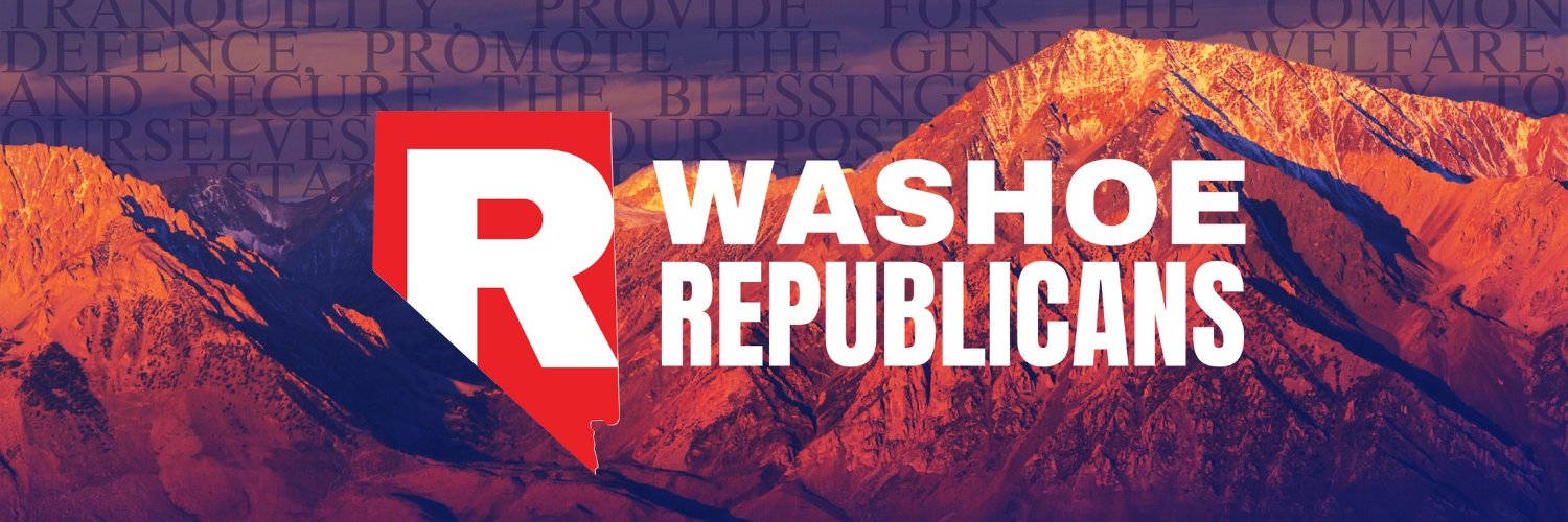 Washoe County Republican Party's banner
