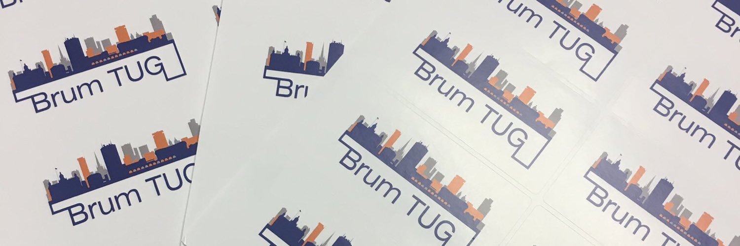Birmingham TUG UK banner