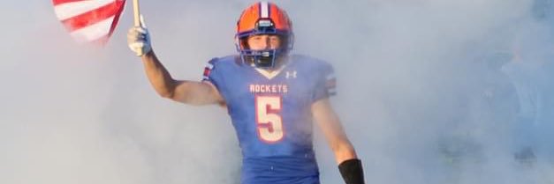 Randolph Rockets Football banner