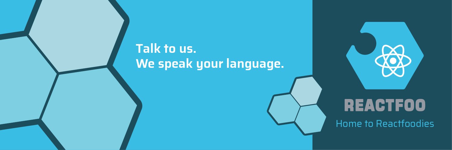 ReactFoo's profile banner image