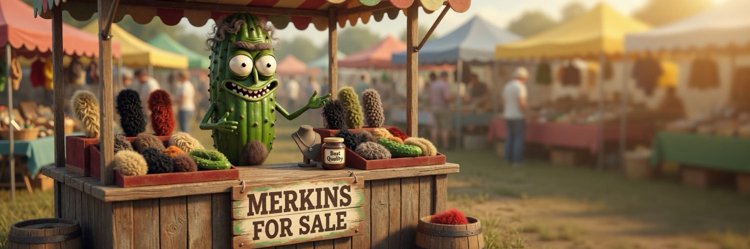 Gherkin’s Merkins banner