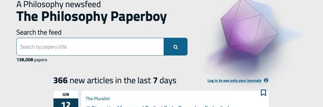 PhilosophyPaperboy banner