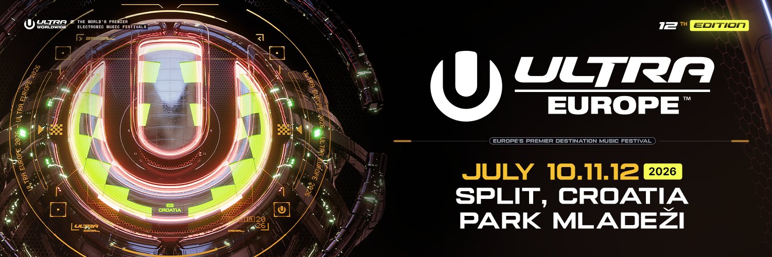 Ultra Europe's banner