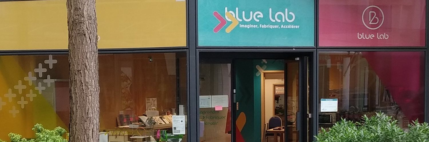 Blue Lab, Fab Lab de Saint-Nazaire banner